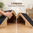 Toca Felina® 2 em 1 com Arranhador Conforto e Diversão para seu Gato