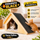 Toca Felina® 2 em 1 com Arranhador Conforto e Diversão para seu Gato