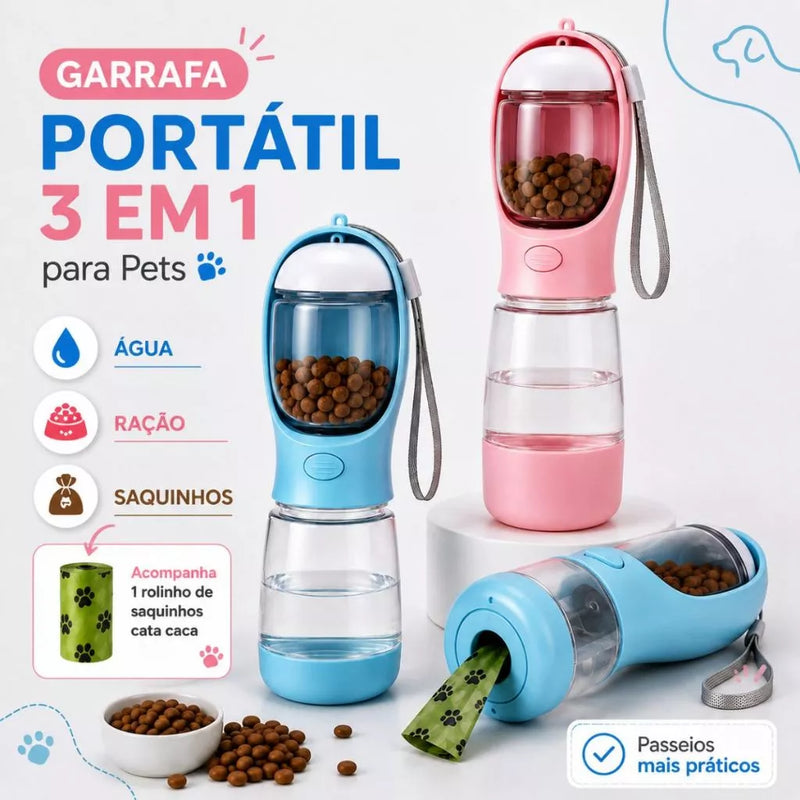 PetPasseio 3 em 1 + rolinho de saquinho GRÁTIS